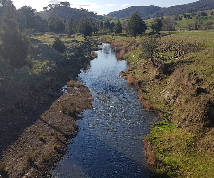 Adelong Creek, New South Wales.