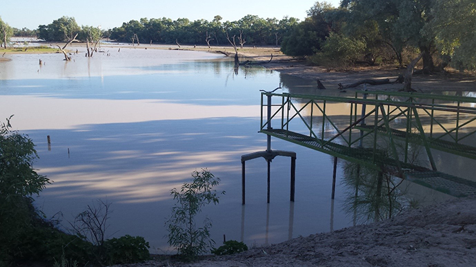 Boera Dam at Toorale