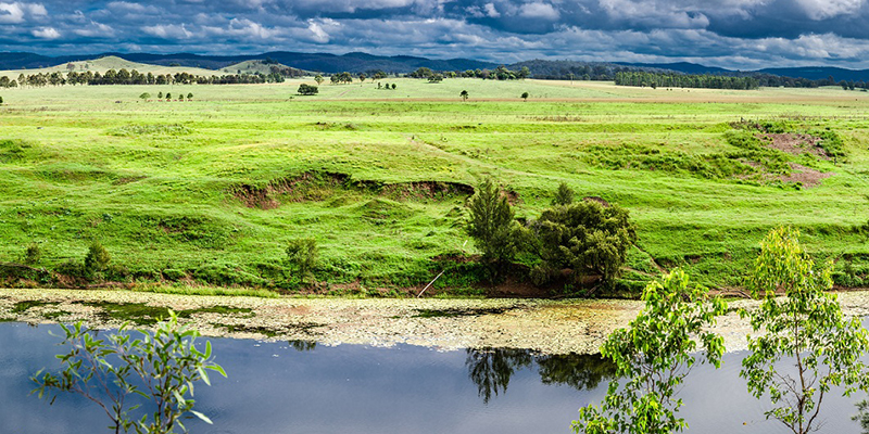 Clarence river near Tabulam.