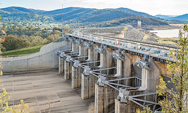 Wyangala Dam Wall Raising Water