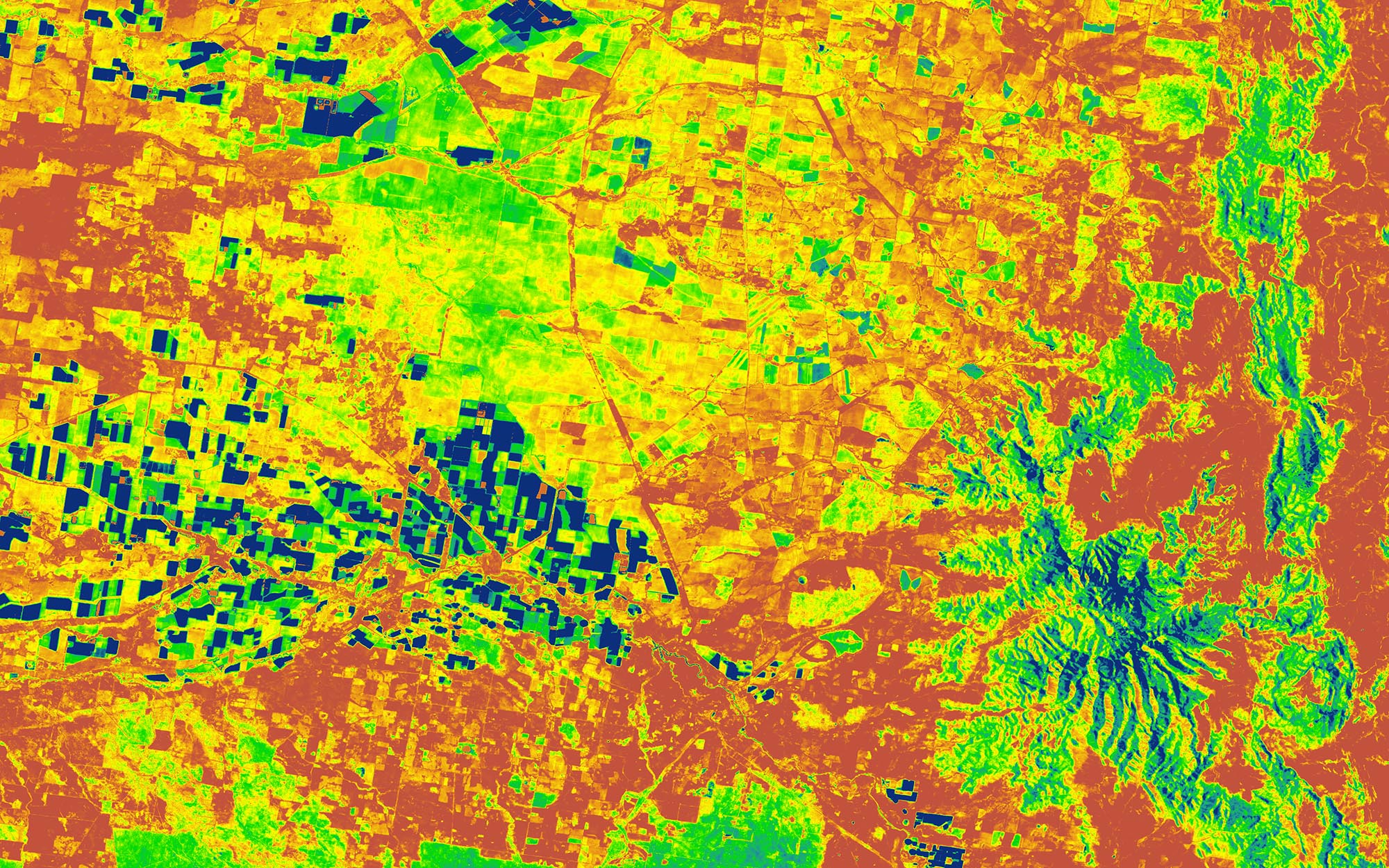 Namoi land satellite overview.