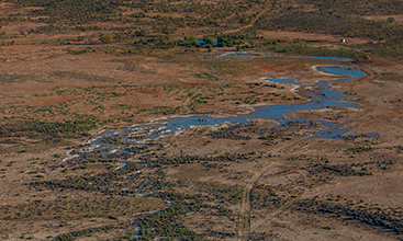 Flowing bore for watering stock, Narriearra Station - Image credit: Joshua Smith