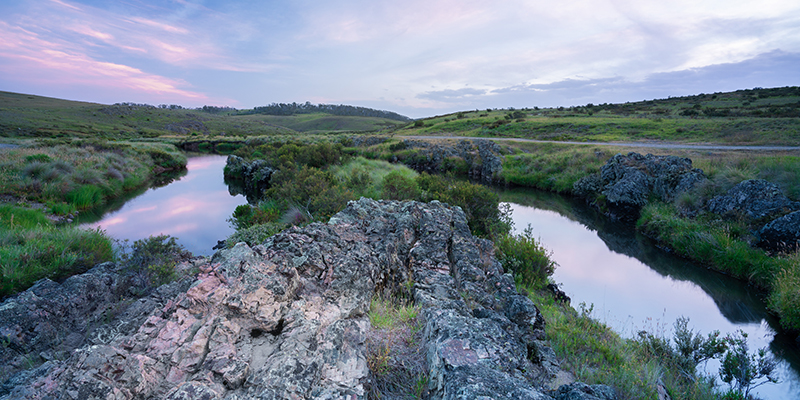 The upper reaches of the Murrumbidgee River. Northern Kosciuszko National Park. New South Wales, Australia.