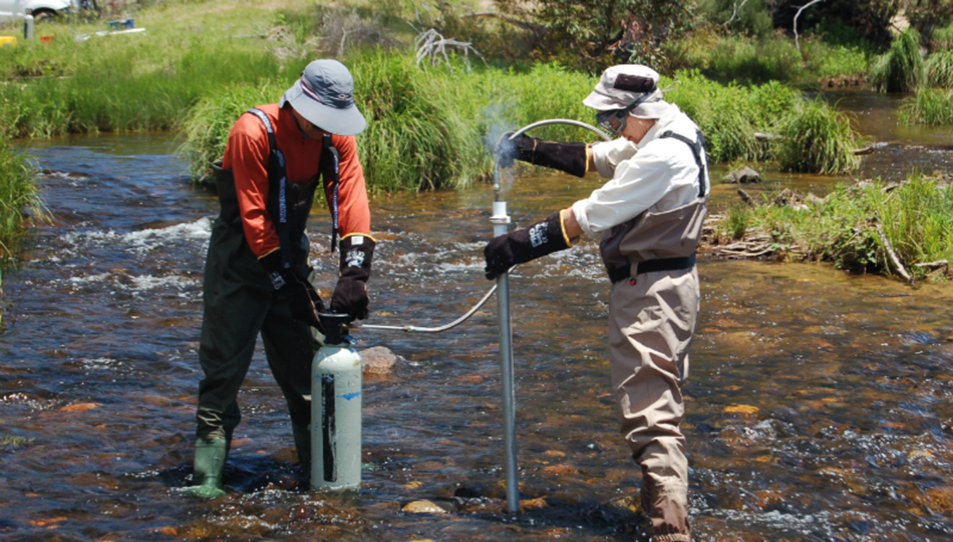 Sediment sampling